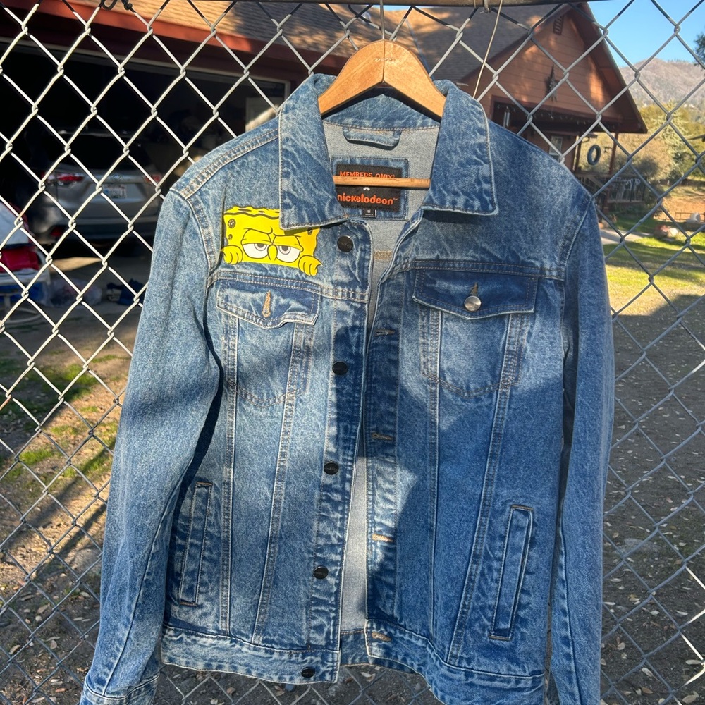 Members Only Blue Denim Jacket - Picture 5 of 5